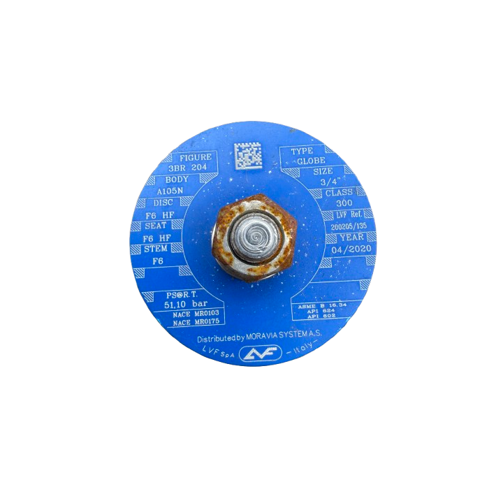 Uzavírací ventil GLOBE LVF DN20 / 3/4", Class 300, A105N